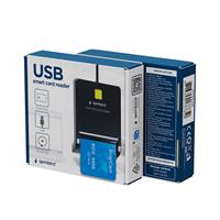 TECHMADE GEMBIRD LETTORE SMART CARD USB NERO