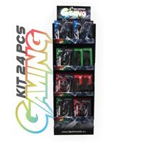 ESPOSITORE PER CUFFIE GAMING IN CARTONE DA TERRA