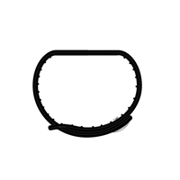 TECHMADE CINTURINO PER FREETIME IN  GOMMA BLACK