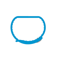TECHMADE CINTURINO PER FREETIME IN  GOMMA BLU