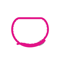 TECHMADE CINTURINO PER FREETIME IN  GOMMA PINK